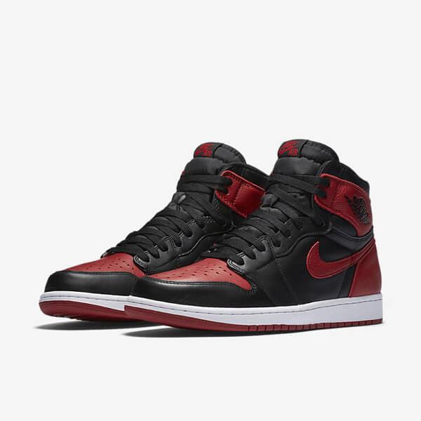 ナイキ  コピー  AIR JORDAN 1 RETRO HIGH OG BRED 2016 BANNED 201120AA11